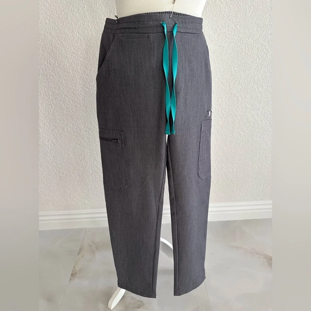 Figs Gray Women's Scrubs Pants - Picture 1 of 6